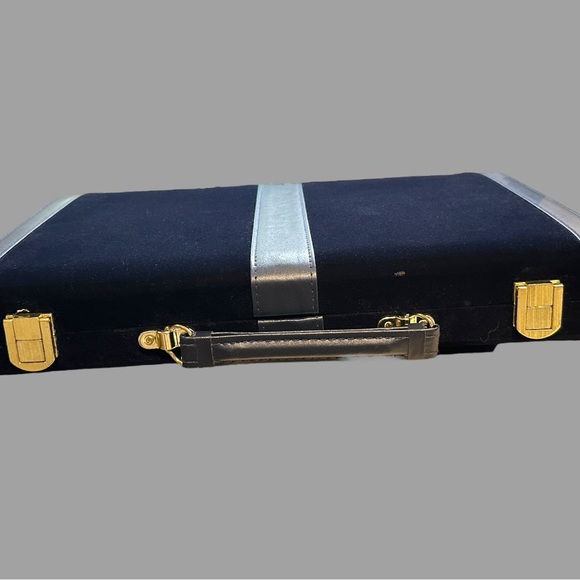 Deluxe Backgammon Set - Board Game (Blue - 15” x 10”) - Picture 6 of 13